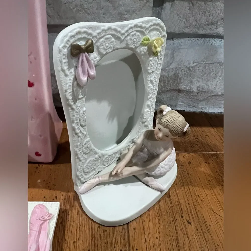 Vintage ballerina photo picture frames